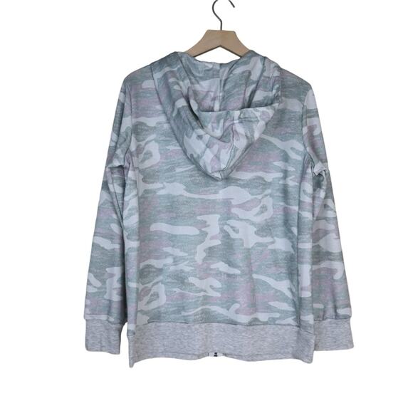 Amazon Womens L Camouflage Zip Front Hoodie Jacket - Picture 2 of 8